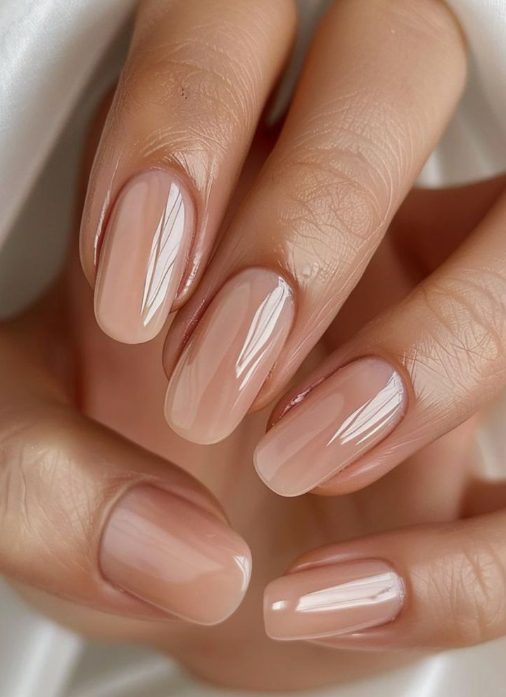 💅 Minimal Nude Nails That Look Expensive 💖 | Glossy Nail Inspo
